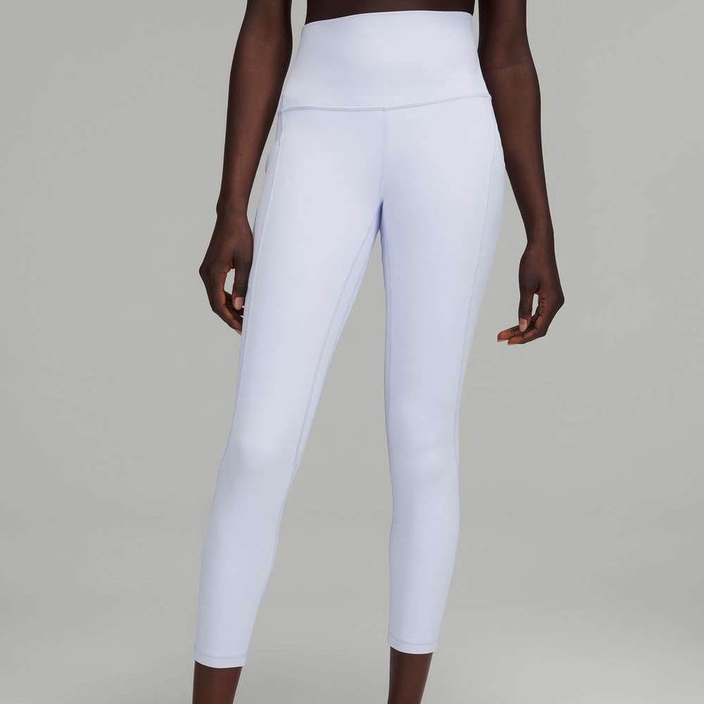 NWT Lululemon Align High-Rise Pant with Pockets 25"
Pastel Blue (PSLB) Size 2 - Picture 3 of 5